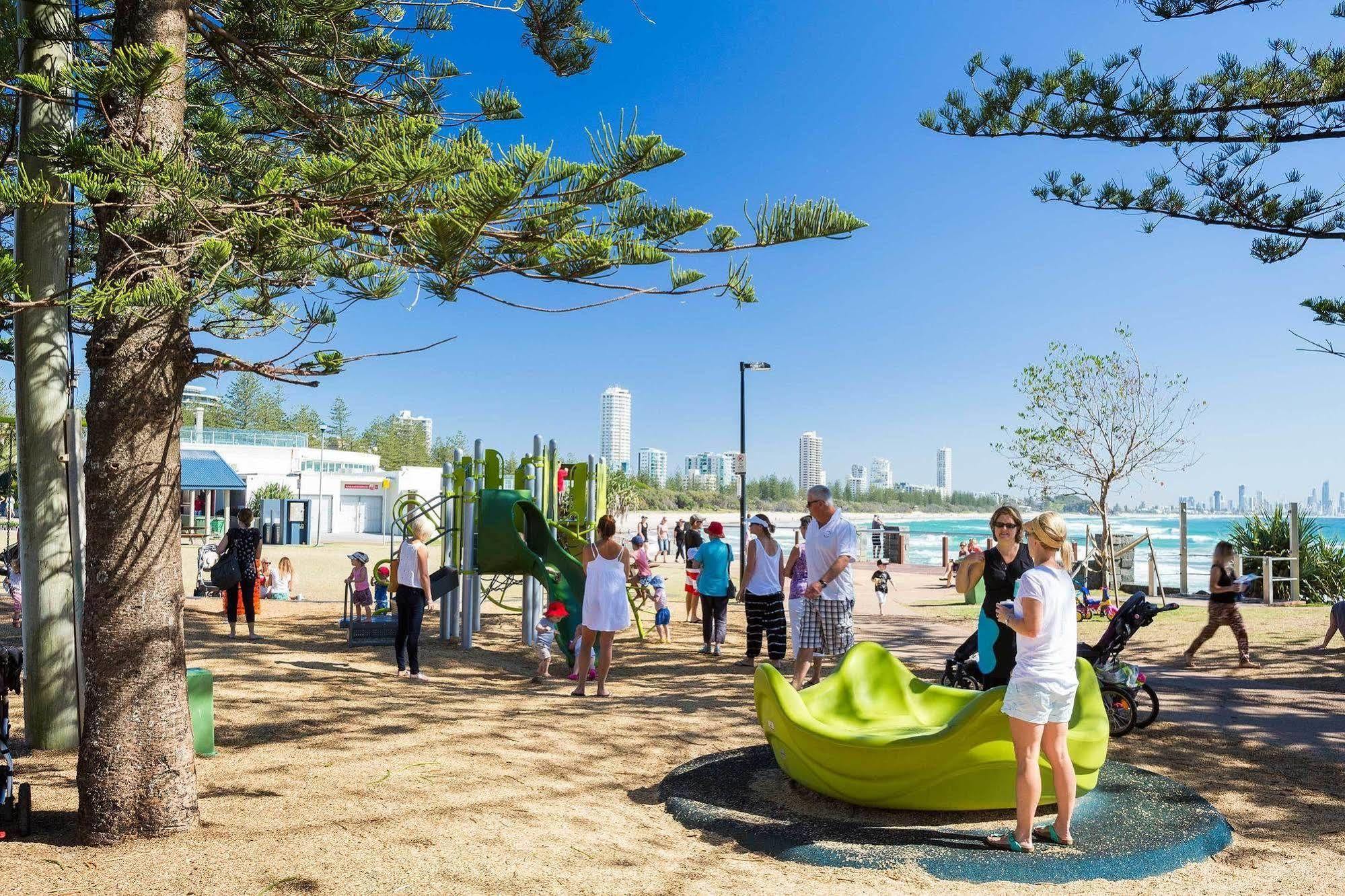 Burleigh Beach Tourist Park Gold Coast Dış mekan fotoğraf