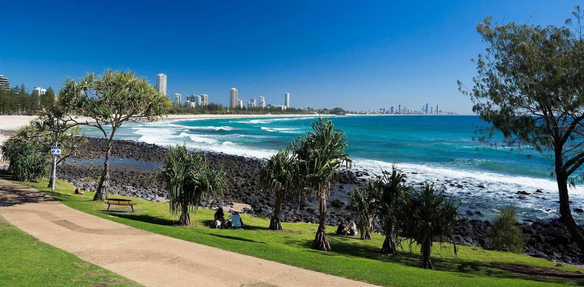 Burleigh Beach Tourist Park Gold Coast Dış mekan fotoğraf